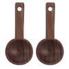 Walnut Coffee Scoop Elegant Wooden Spoon Coffee Accessories Walnut Teaspoon  Coffee Brewing