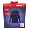 Uniqlo HEATTECH Ультратеплое Хлопковое Футболка с Длинным Рукавом и Круглым Вырезом S-3XL Женская 485844 Новая с Биркой