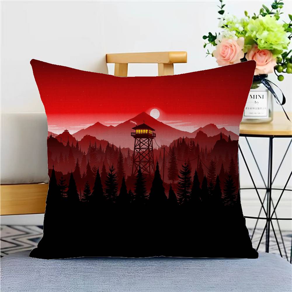 Deep Forest Firewatch Pillowcases Home Bedding Decorative Pillow Cover Wedding Super Soft Pillow Case