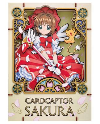 Бумажный театр - Деревянный стиль - Премиум Cardcaptor Sakura PT-WP08 Cardcaptor Рождение