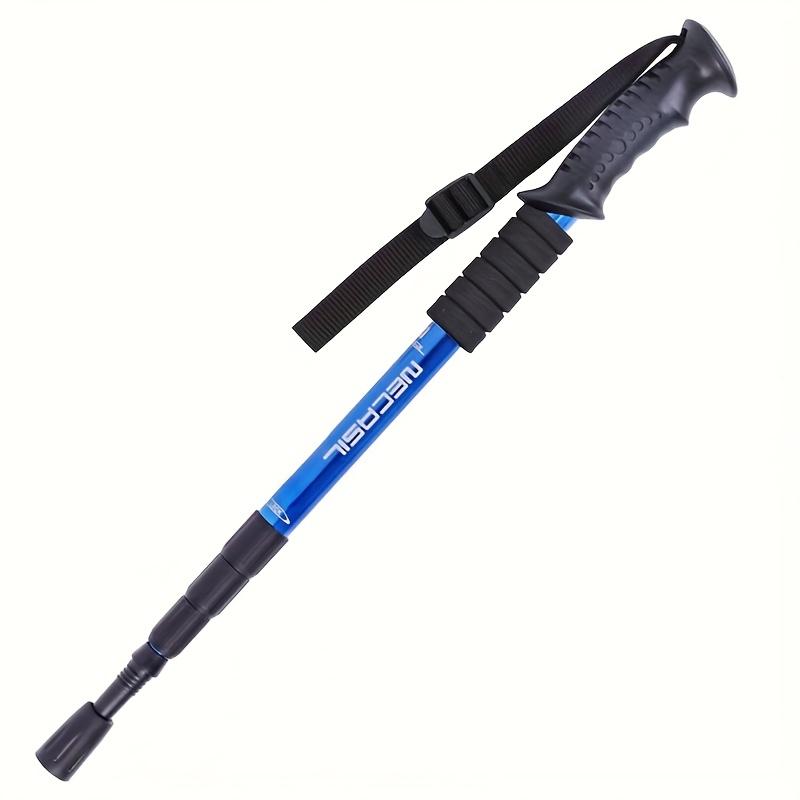 Trekking Poles Ultralight 4-Section Adjustable, Non-Slip Grip Hiking Sticks for Men Women, Anti-Rust Aluminum Alloy