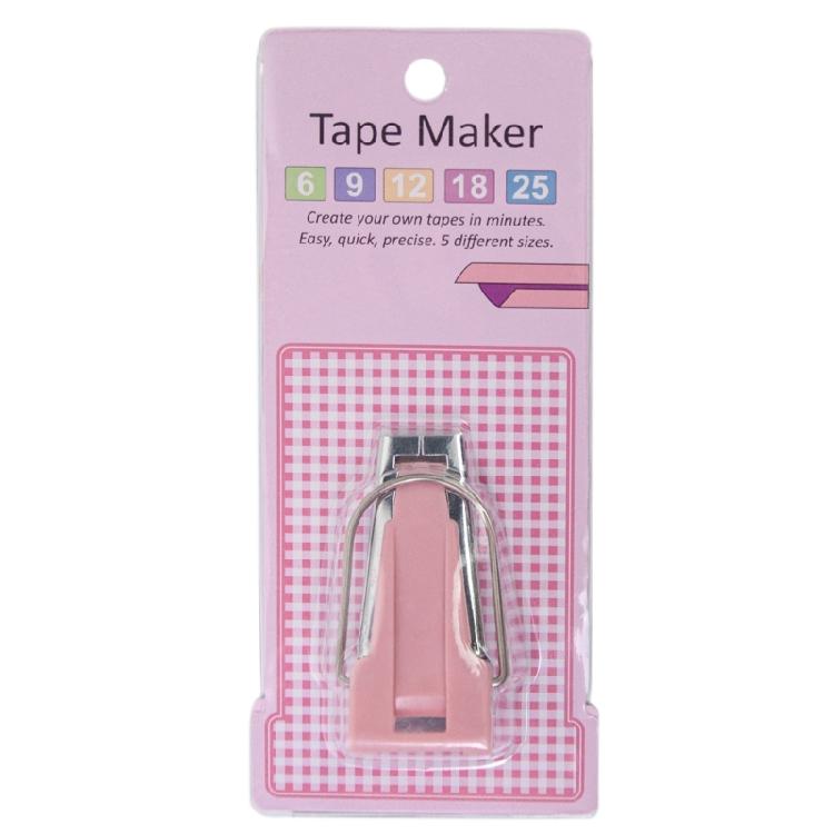 Bias Tape Maker 5 Size 6/9/12/18/25mm Tape Maker Tool Quilting Tool for Fabric Sewing