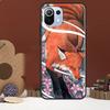 Чехол в японском стиле с лисой для POCO F5 X3 X4 X5 Pro F4 GT C40 F3 Чехол для Xiaomi 11T 12T Pro 12 X 13 Lite Обложка