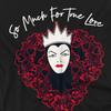 Disney Villains Unisex Adult True Love Evil Queen Valentine`s Day T-Shirt