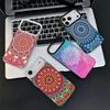 Мягкий чехол для телефона в стиле мандалы для iPhone 15 16 17 Pro Max 17Air 16E 14 Plus 13 12 Mini Ударопрочный задний корпус