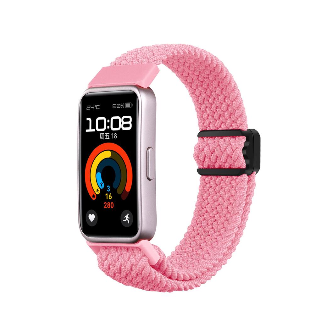 Magnetic Braided Loop for Huawei Band 9 8 Strap Accessories Adjustable Wristband Elastic Nylon Bracelet Correa Huawei Band9 band