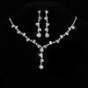 Crystal Rhinestones, Necklaces, Stud Earrings, Bracelets, Three-Piece Jewelry Accessories, Wedding And Bridal Accessories.
