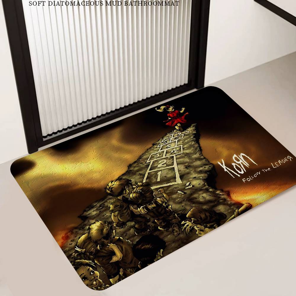 K-Korn Rock Band Room Mats Anti-slip Absorb Water Long Strip Cushion Bedroon Mat Household Carpets