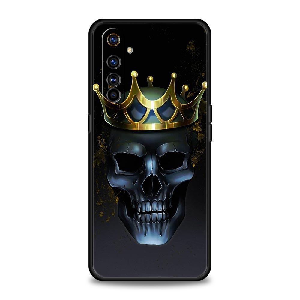 Чехол для телефона Grim Reaper с черепом и скелетом для Realme GT Neo 2 3 3T, чехол для Realme 10 9 8 5G 7 6 GT2 Pro Plus 9i 8i C21 C11 C25 C35