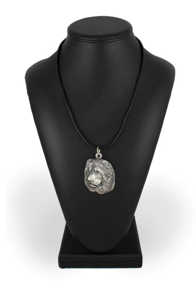 Caucasian Shepherd Dog, Caucasian Ovcharka – Dog necklace in gift box, silver-plated locket for dog fan | Art-Dog