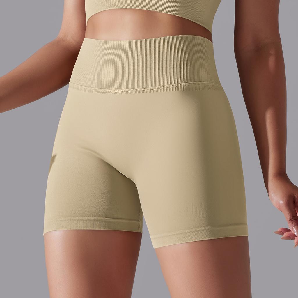 Nessaj Женские тонкие бесшовные эластичные шорты с высокой талией, подтягивающие бедра, леггинсы для фитнеса, тренировки в тренажерном зале, велосипедные шорты для йоги