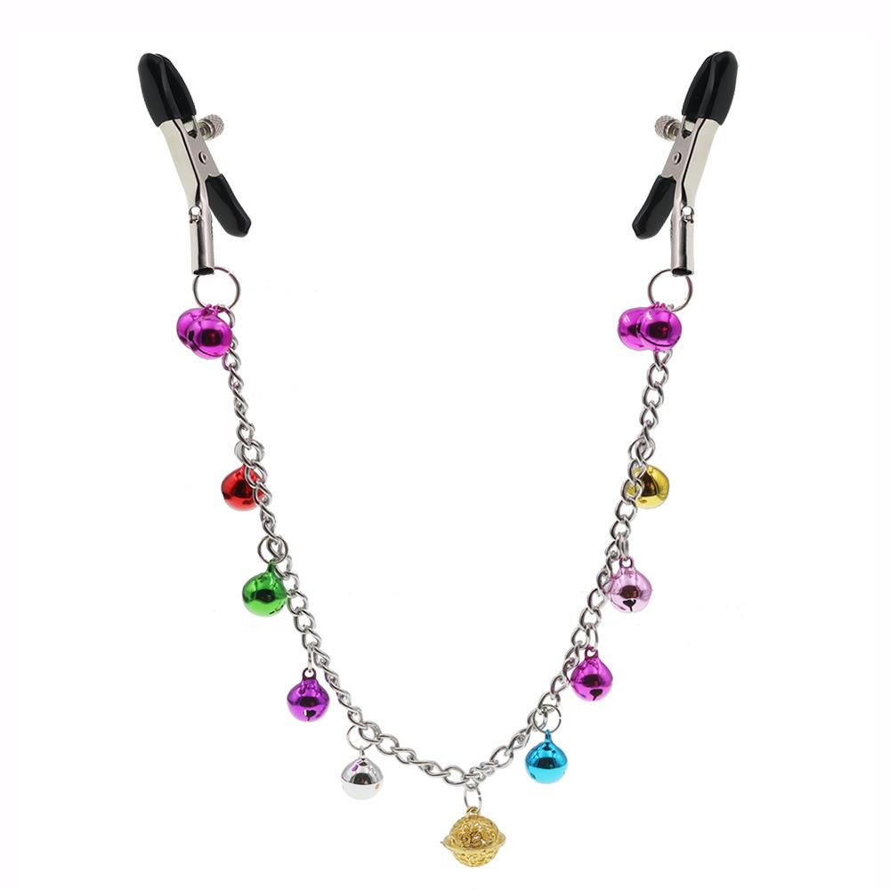 Зажим для сосков, сексуальный колокольчик, зажим для сосков, украшение для груди, женская соблазнительная пара, страсть, игрушка для взрослых, секс-инструмент, помощь в любви