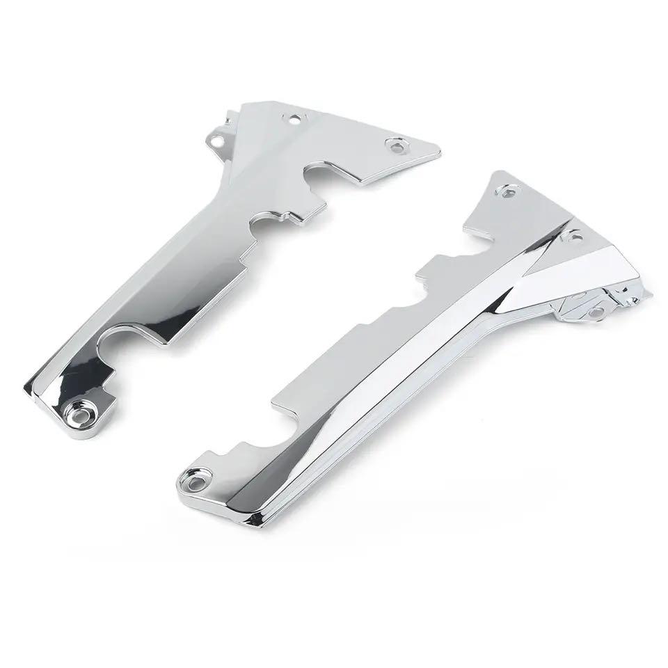 2PCS Motorbike Fairing Right Left Lower Rear Frame Covers For Honda Goldwing GL 1800 Chrome Decorate Covers GL1800 2001-2011