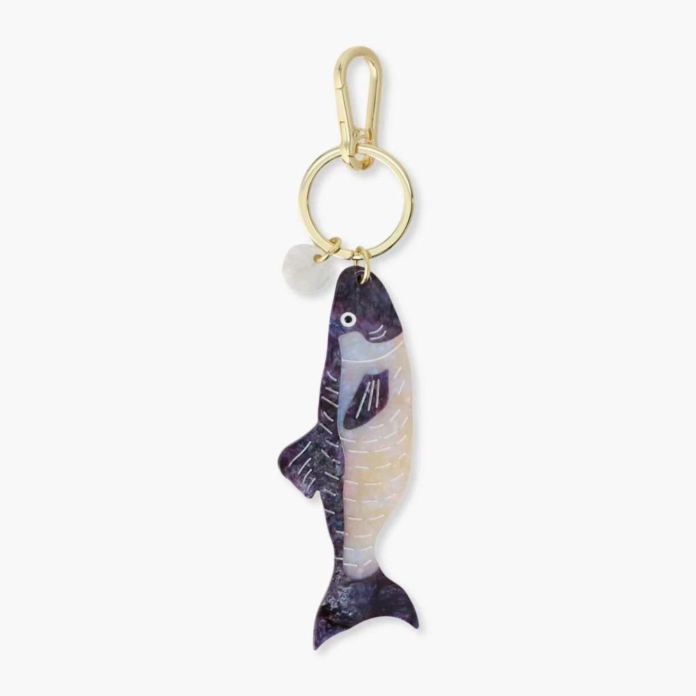 Surfboard Vacation Style Pendant Ice Cream Bag Charm Fashion Acrylic Keychain DIY Accessories