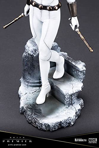 ARTFX PREMIER MARVEL UNIVERSE Черная Вдова Белый Костюм Издание Масштаб 1/10 ПВХ Предварительно Окрашенная Фигурка Легкой Сборки MK366