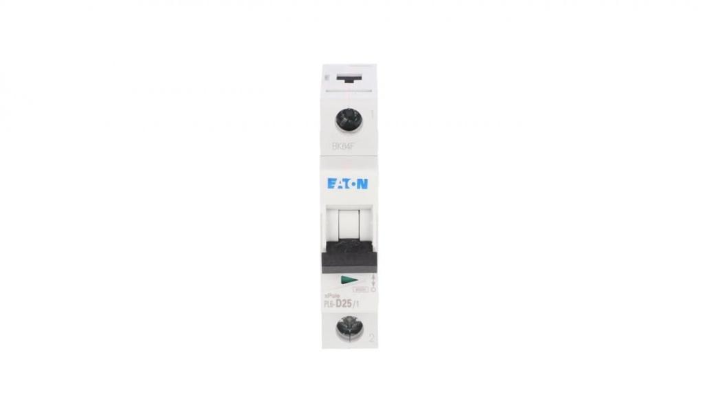 Circuit breaker 1P D 25A 6kA AC PL6-D25/1 286547