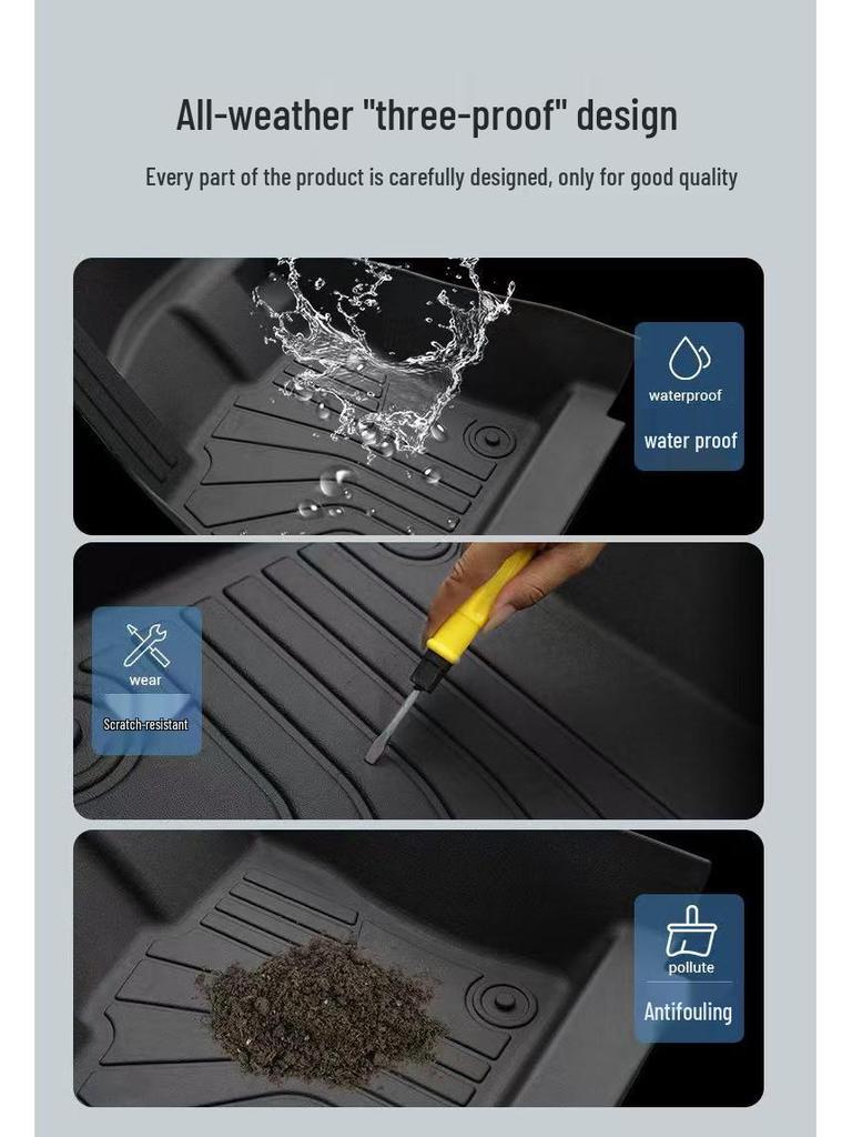 Автомобильные коврики BYD для Qin PLUS, Yuan UP, Sea Lion, Seal 06/05, Song PRO, Seagull, Dolphin, Yuan PLUS