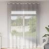 VidaXL Voile Curtains with Eyelets 2 Pcs Light Grey 140x260 Cm, Net Curtain, Sheer Curtain, Window Voile, 4102111