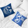 Футбольный клуб S-Schalke 04 Наволочка для дивана Прикроватной тумбочки Спальни Спинки Кресла Гостиной Офиса Подушки Печатная Квадратная Различные
