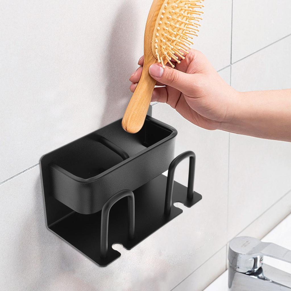 Держатель зубной щетки Space Shower Bathroom Organizer Storage Hanging Stand with Cover