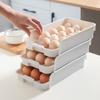 Egg Tray 15 Grids Storage Plastic Convenient Shatterproof Duck Eggs for Home