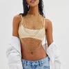 Simple And Fashionable Multi-layer Tassel Chain Chest Chain Sexy Exaggerated Bikini Halter Neck Body Chain For Women