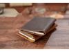 Vintage Cowhide Leather Travel Journal - Handmade Diary Notebook
