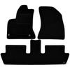 J&;J АВТОМОБИЛЬ | Tapis De Sol Noir Velours Sur Mesure Pour Citroën C4 Пикассо 2006-2013 гг.