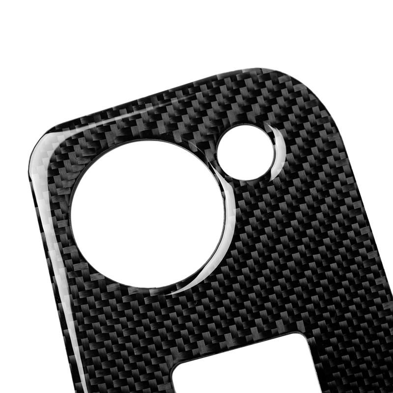 Для Ford Mustang Mustang GT 2015-2018 лампа для чтения из настоящего углеродного волокна наклейка автомобильная лампа для чтения крышка лампы интерьер