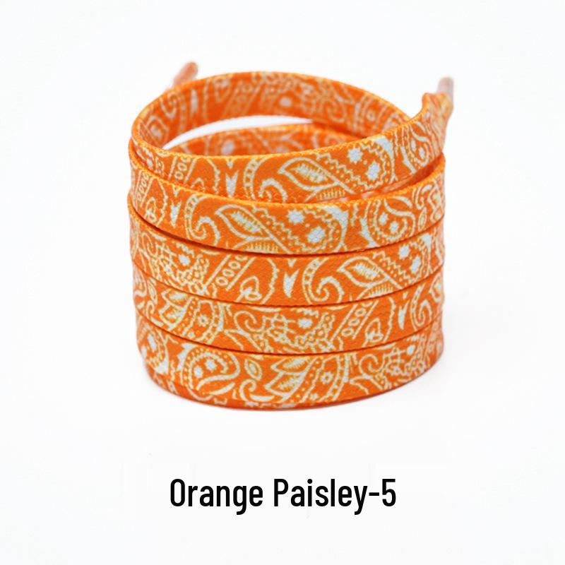 Cashew Flower Shoelaces for Air Force 1, Canvas Shoes, and Dunk Sneakers – Unisex