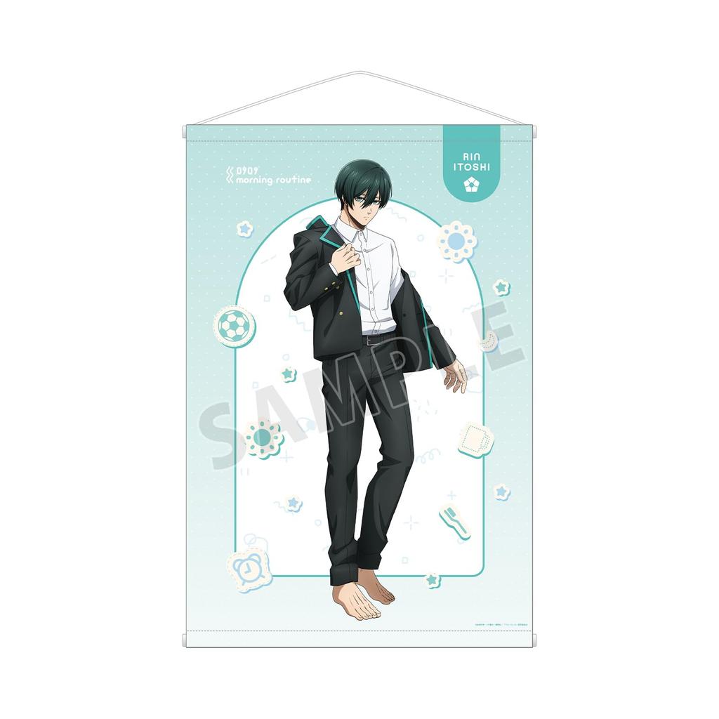 TV anime "Blue Lock" Original illustration of Rin Ito's Morning Routine ver. B2 tapestry