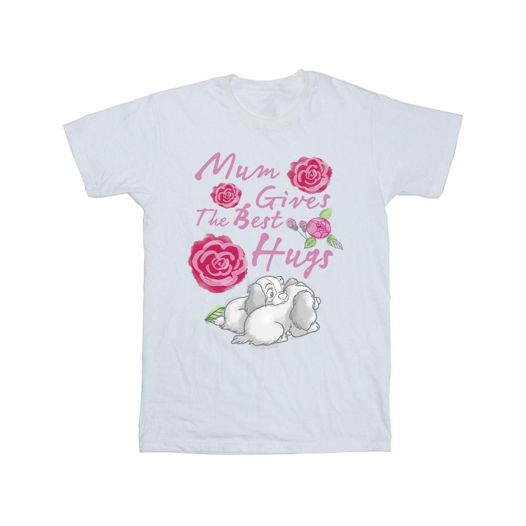 Disney Mens Lady And The Tramp Mum Hugs T-Shirt