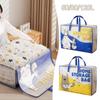 Foldable Quilt Storage Bag with Handle Wardrobe Sorting Storage Cases Closet Storage Box  for Home