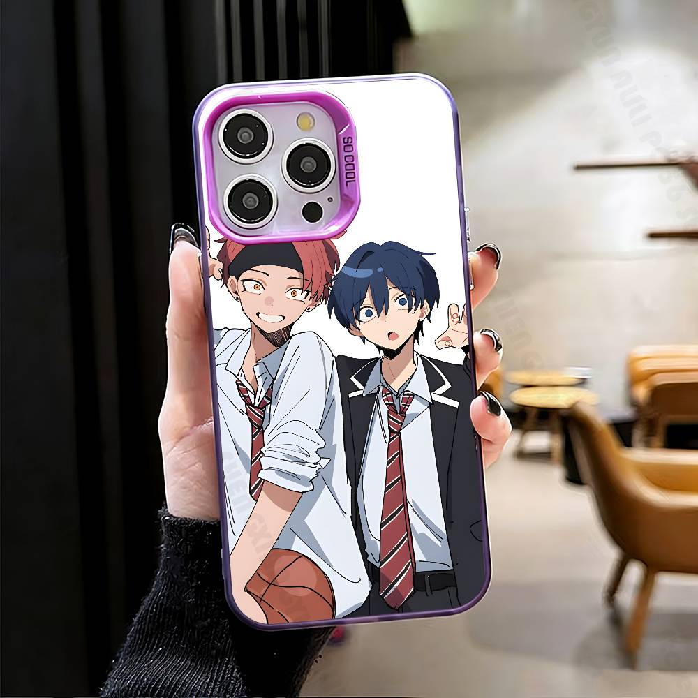 Чехол для телефона Comis H-Haimiya M-Mio для iPhone 17 16e 16 15 14 13 12 11 Pro Max X XS MAX Задняя крышка