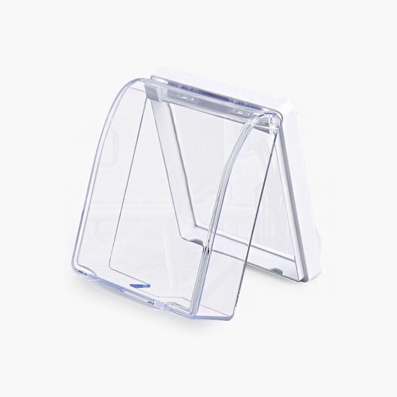 Водонепроницаемая самоклеящаяся крышка для выключателя - Защита от брызг для розеток типа 86 для дома/ванной комнаты.