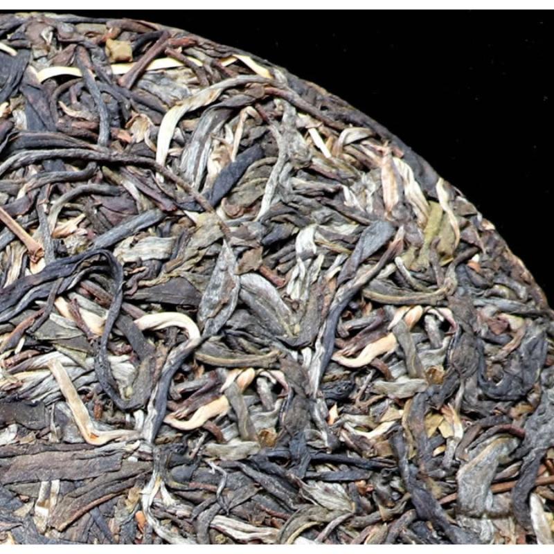 Юньнань Мэнку Сигуй 2021 Премиальный Древний Большое Дерево Пуэр Сырой Блин 357г