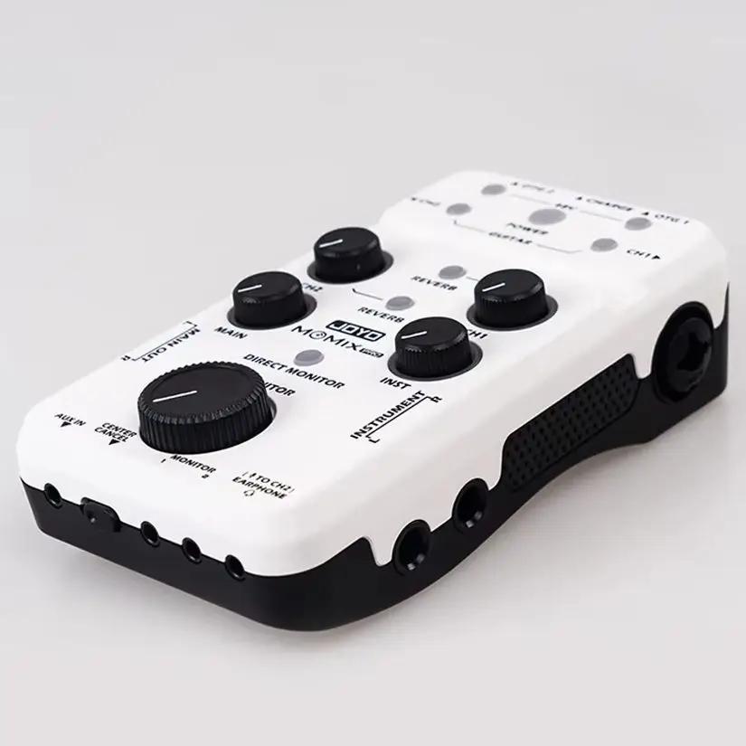 JOYO MOMIX / MOMIX PRO Audio Mixer Suitable for Guitar Keyboard Musical Instrument Sound Card for Recording & Live Streaming
