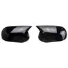 For Subaru Outback 2010 2011 2012 2013 Car Rearview Side Mirror Cover Wing Cap Exterior Door Housing Shell Trim ABS Carbon/Black
