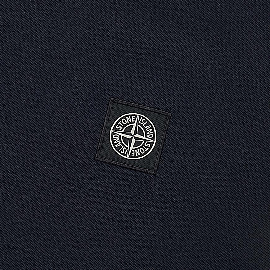 STONE ISLAND Детская футболка с принтом логотипа, круглым вырезом, свободного кроя, с коротким рукавом, черная 781620748-V0020