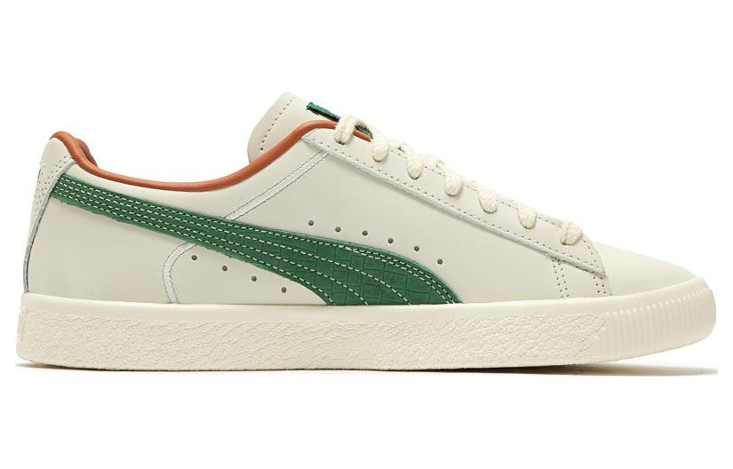 Puma Clyde Fg Белый Pristine Белый Зеленый Лоза 391135-01