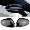 Gloss Black Rearview Mirror Cover for Volkswagen Golf 8 MK8 GTE GTD GTI