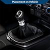 Gear Shift Knob Leather Gaiter Boot Cover For Opel Vectra C 2002 2003 2004-2008