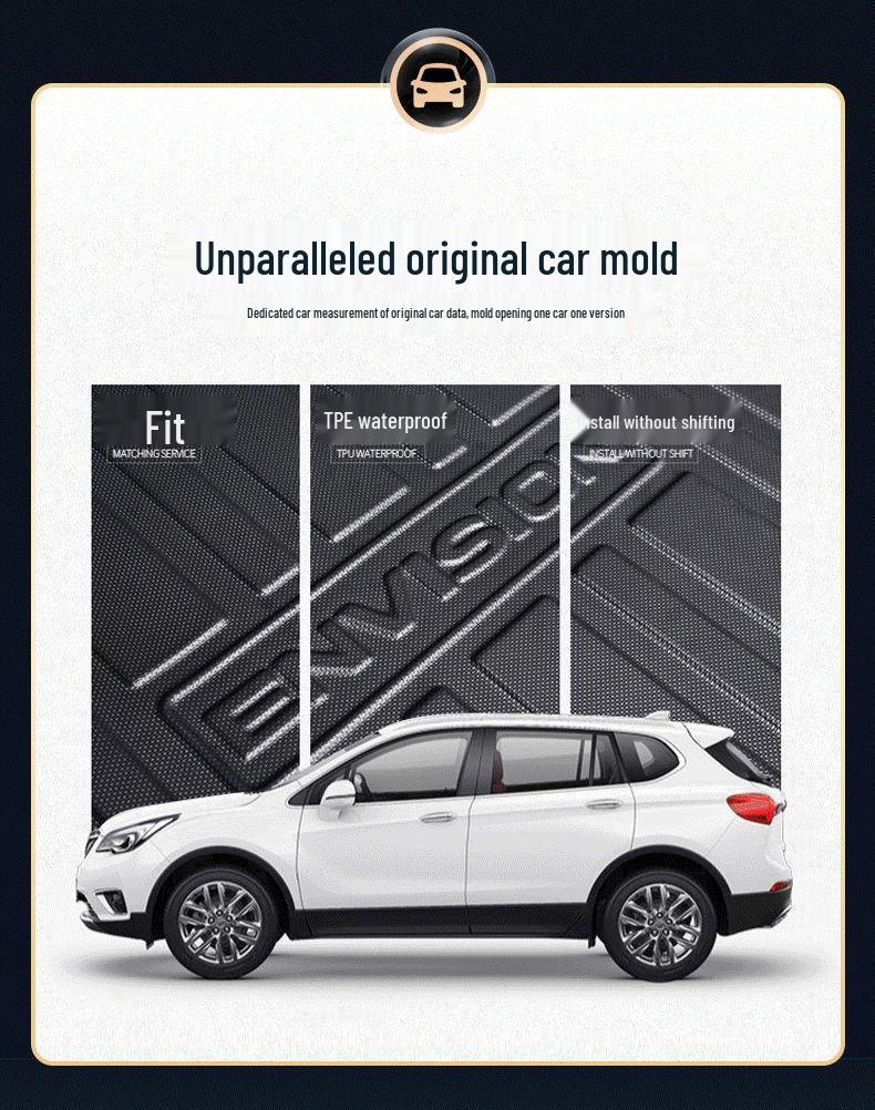 Changan Индивидуальный коврик в багажник из ТПЭ: Водонепроницаемый вкладыш заднего отделения для CS55, Yidong, CS75 и CS35