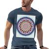 Radial Color Series Tshirt T Shirts For Unisex Graphic Funny Cotton T Shirts High Quality Unisex T Shirt Designer Tshirt