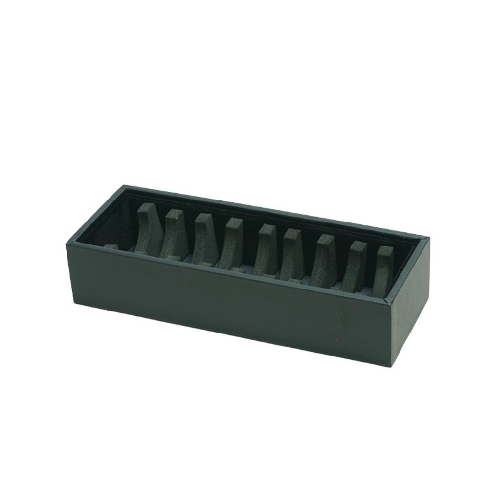 Rectangle Shape Jewelry Organizer 10/40 Slots Bracelet Display Plate Bangle Holder Tabletop