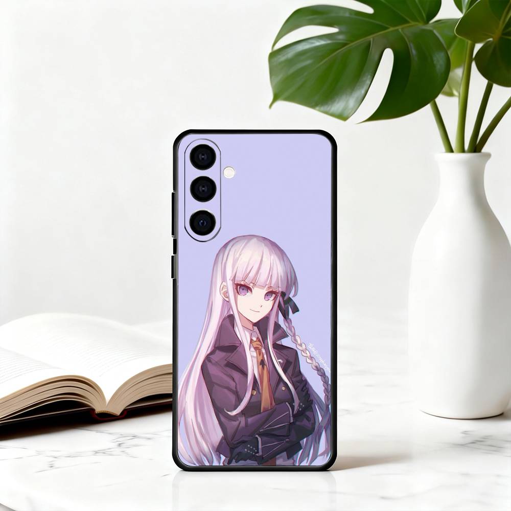 D-Danganronpa K-Kyoko K-Kirigiri-DKK Phone Case For Samsung Galaxy A73,A72,A71,A70,A53,A52,A51,Soft Silicone Black Cover