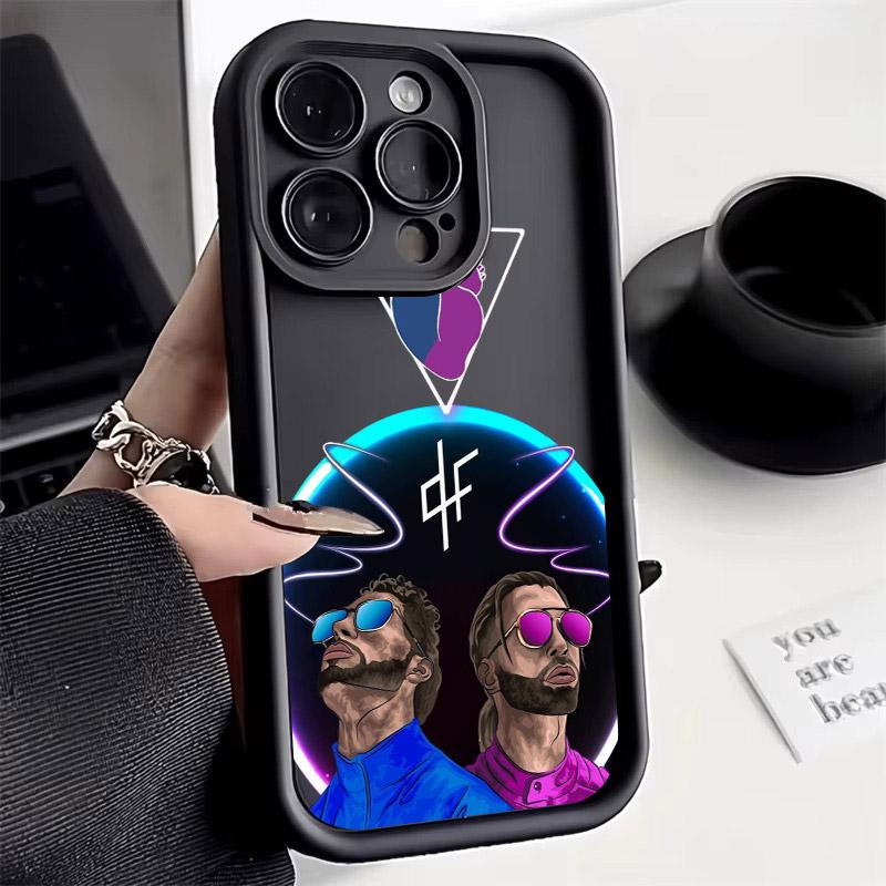 QLF x PNL Певец Pnl Мягкий ТПУ Чехол Для iPhone 16 15 11 13 14 12 Pro Max 15 Plus Mini Чехол 16Pro Ударопрочный Силиконовый Чехол Для Телефона