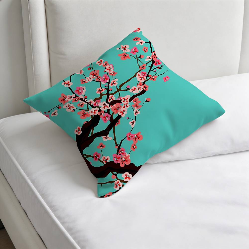 AArizonaa Iced Green Tea Printed Pillowcase Soft Polyester Pillow Cover Home Bedding Decor Print Gift No Pillow Core