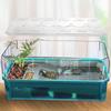 Turtle Tank Multi-purpose Aquatic Pet Turtle Aquarium for Red-eared Slider Pet Turtle Breeding Does Not Include Filter and Light