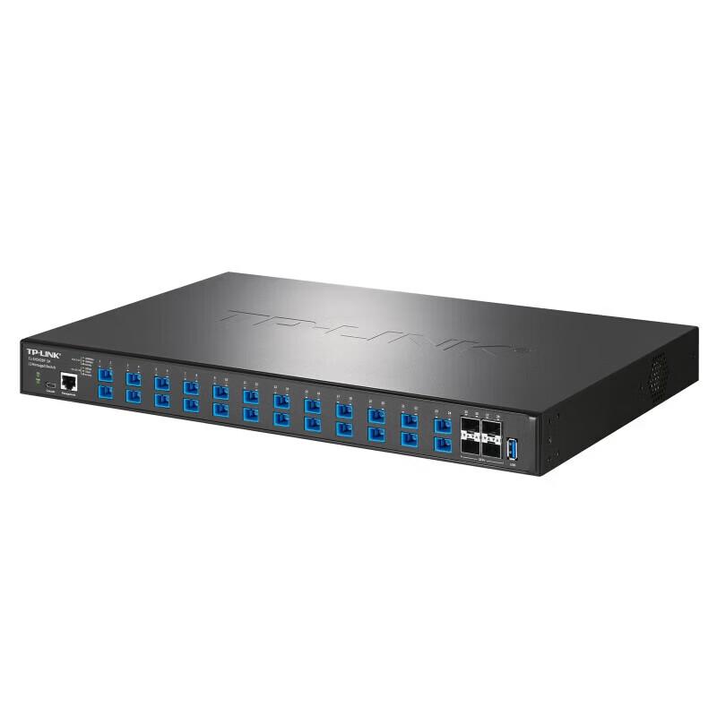 TP-LINK 28-Port Managed Layer 3 Fiber Switch